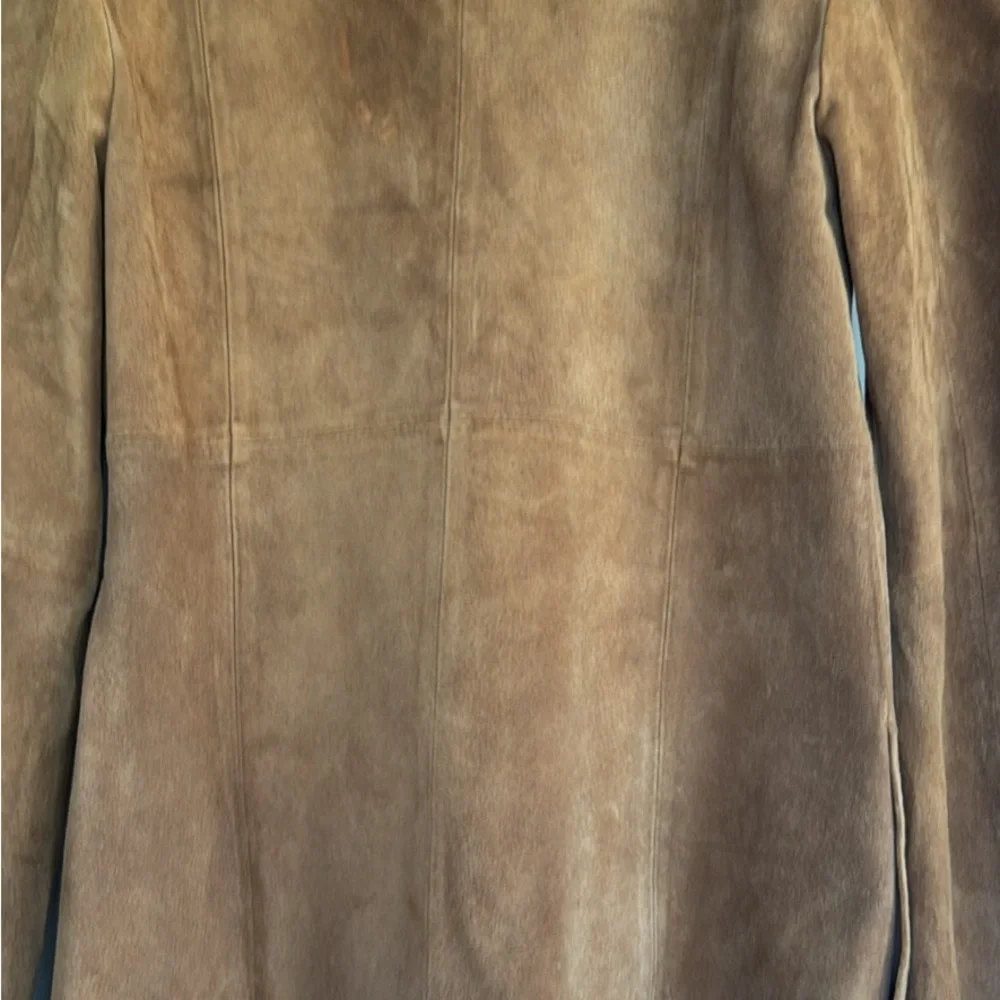 Tan Women's Jacket with Belt - Picture 4 of 6